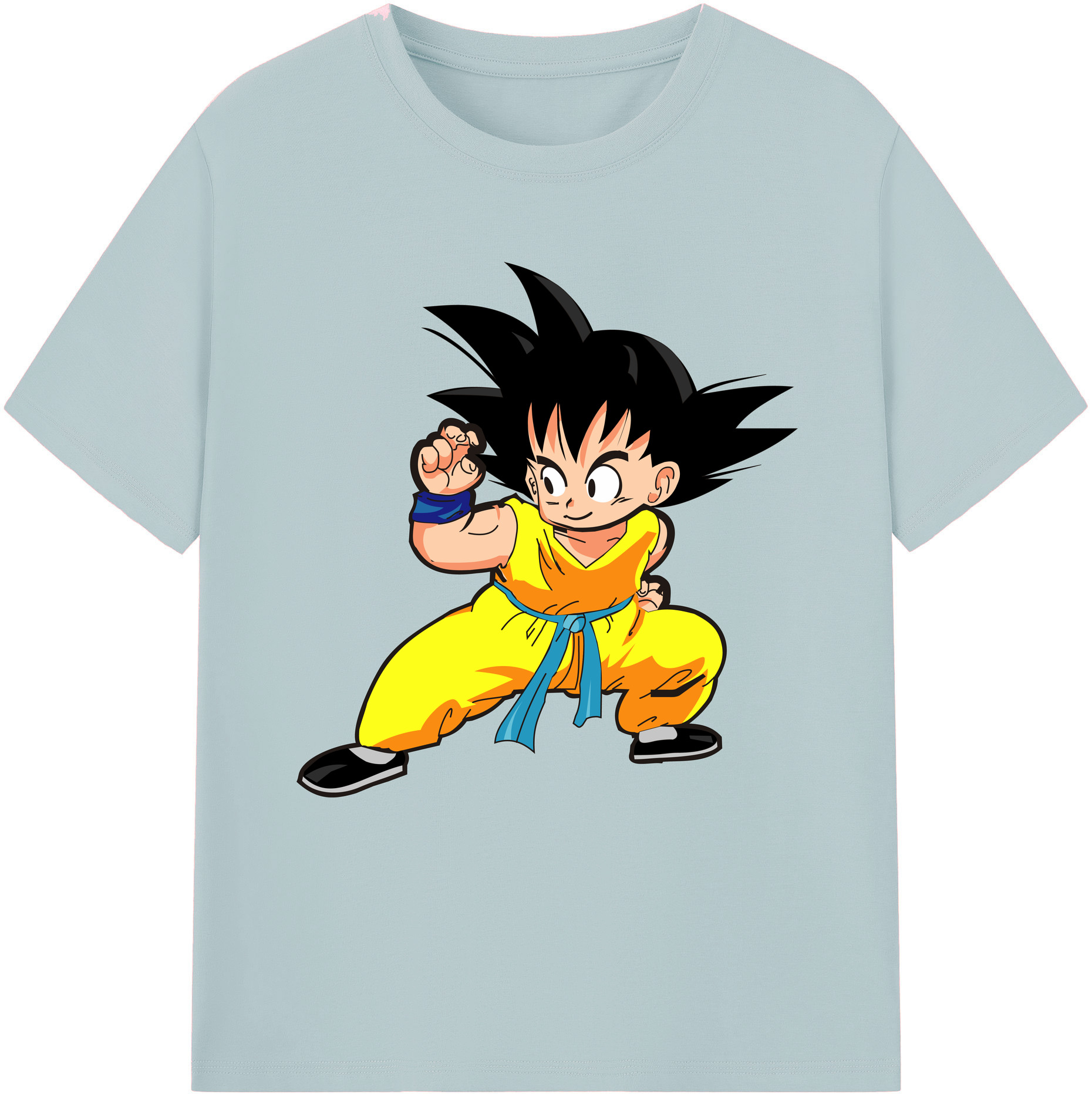 （画像用） ドラゴンボール 孫悟空（そん ごくう）Son Goku カカロット DRAGON BALL Kakarotto 綿100％半袖Tシャツ（フロントプリント）